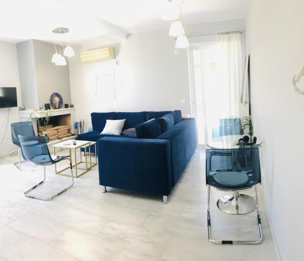 Beautiful Maisonette With A View To The Mountains And The Sea Agia Marina  Exterior foto