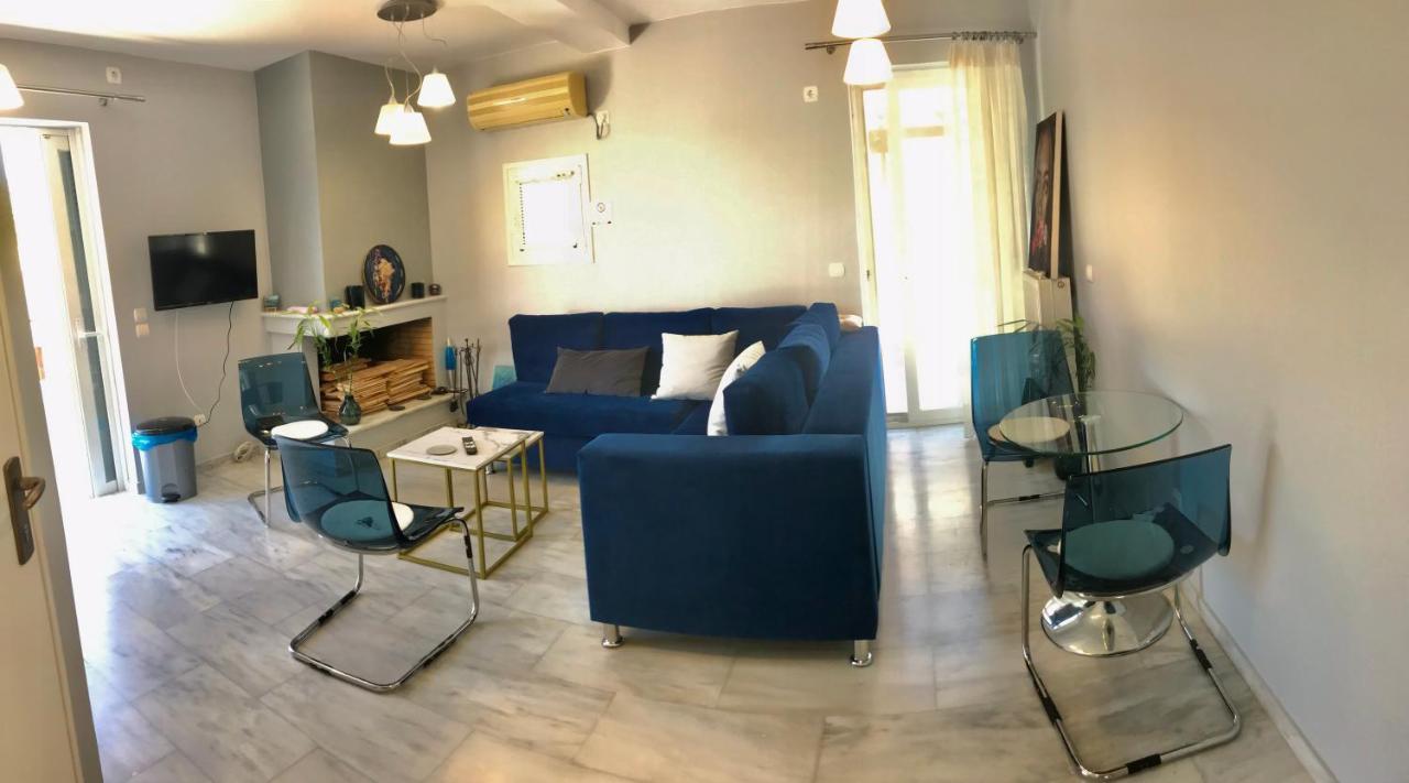 Beautiful Maisonette With A View To The Mountains And The Sea Agia Marina  Exterior foto
