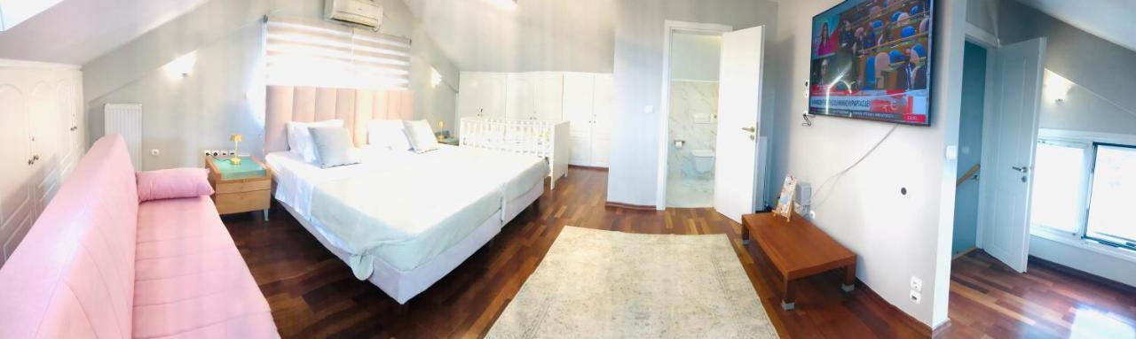 Beautiful Maisonette With A View To The Mountains And The Sea Agia Marina  Exterior foto